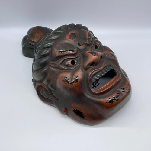 Agyo (Nio Guardian) Mask - Wabisabi Mart