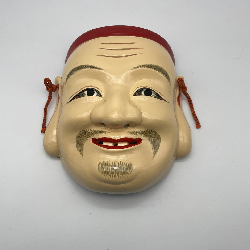 Daikokuten (Seven Lucky Gods) Mask - Wabisabi Mart