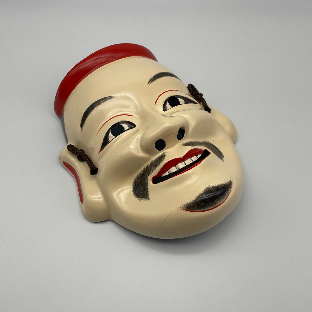 Daikokuten (Seven Lucky Gods) Mask by Kiyomi Yokota - Wabisabi Mart
